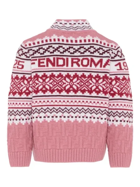 Dětské svetr Fendi růžový