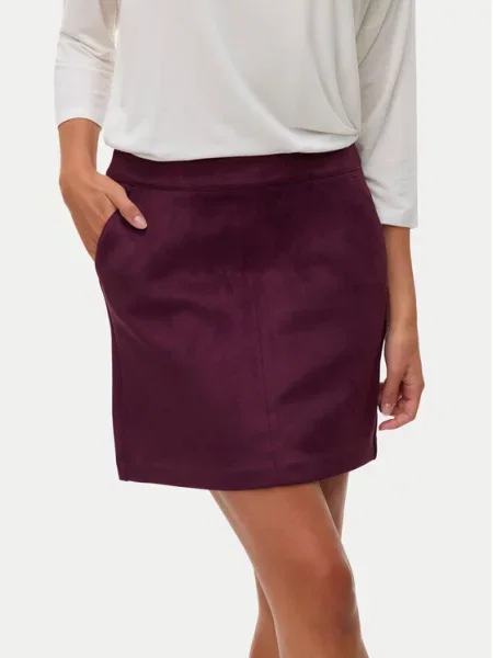 Vero Moda Φούστα mini Donnadina Regular Fit μωβ