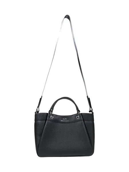 Torebka Armani Exchange skórzana czarna