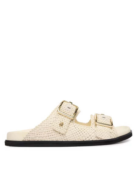 Шльопанці BOSS Freyah білий