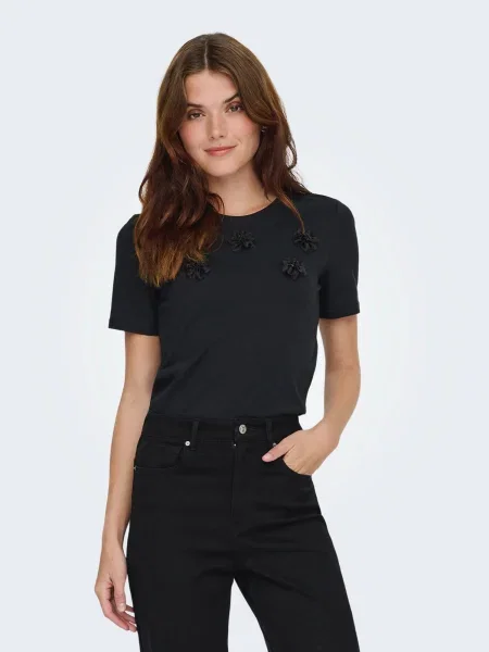 ONLY Tricou ONLELMA' negru