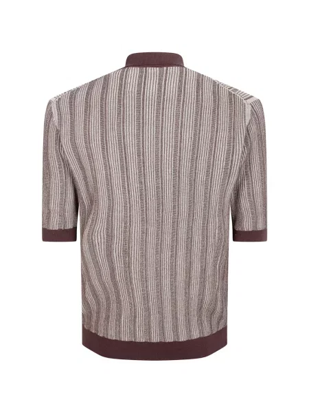 Tricou polo Ballantyne maro