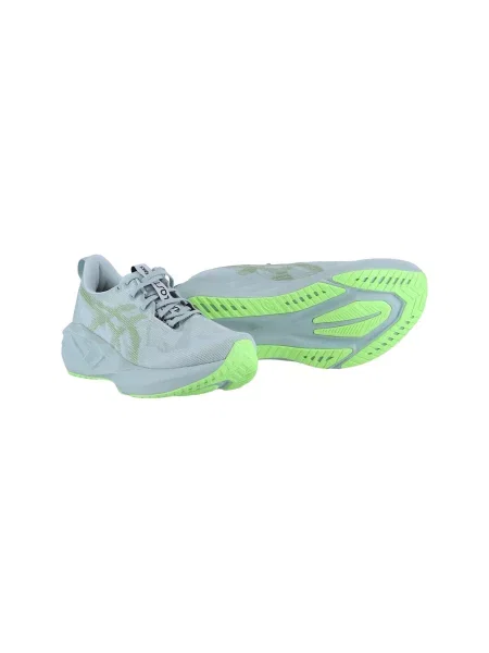 Pánske bežecké topánky ASICS Novablast 5 cold moss/light orange zelená