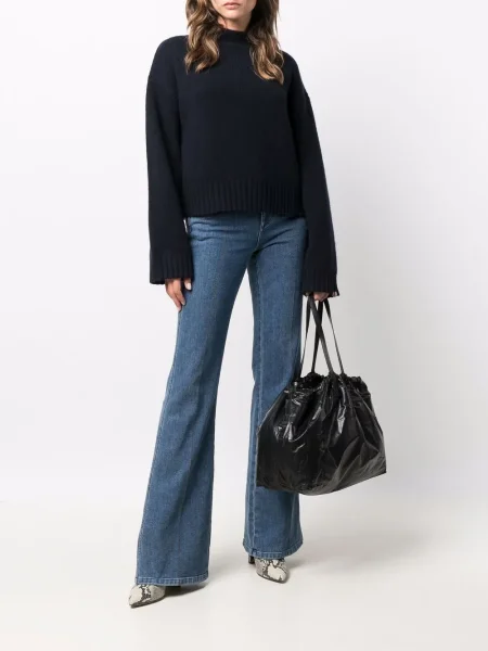 Heláncă Extreme Cashmere din cașmir albastru