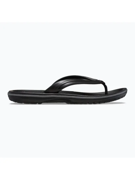 Crocs Crocband Flip žabky black/slate grey čierna