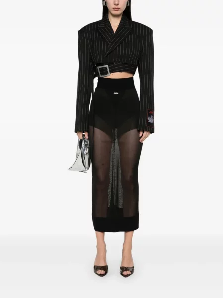 Decupat sacou Jean Paul Gaultier negru