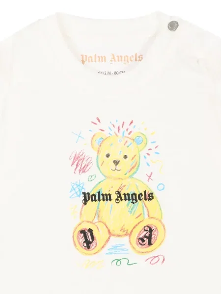 Koszulka dziecięca Palm Angels biała