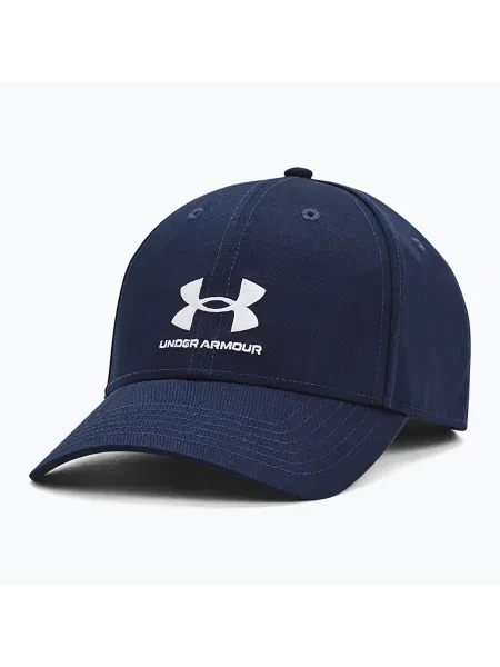 Pánska šiltovka Under Armour Branded Lockup Adj midnight navy/white biela