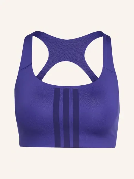 Adidas Sportovní Podprsenka Optime Workout 3s fialová