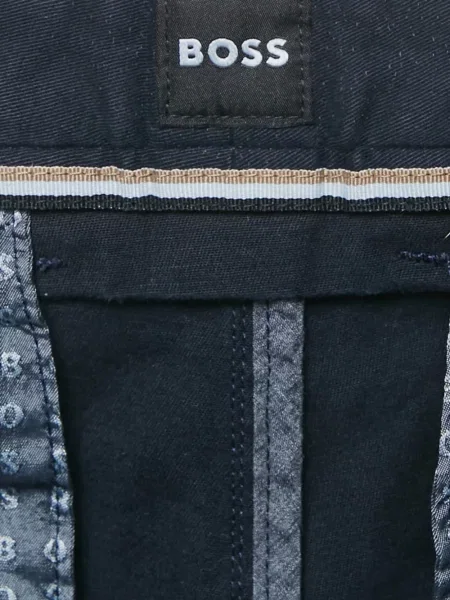 Cu centură pantaloni scurți Boss albastru
