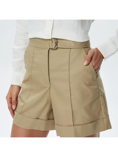 Lacoste Bermudy Lacoste beżowe