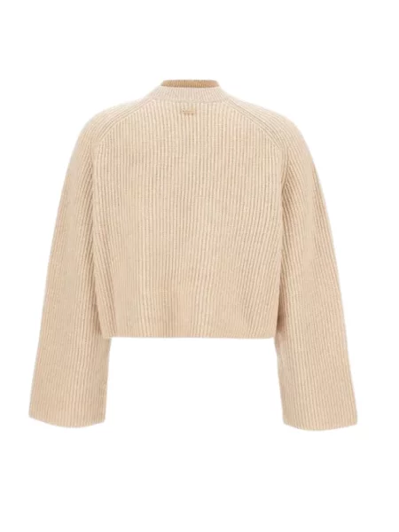Sweter Max Mara wełniany beżowy
