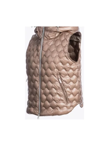 Kamizelka z kapturem Parajumpers z kapturem beżowa