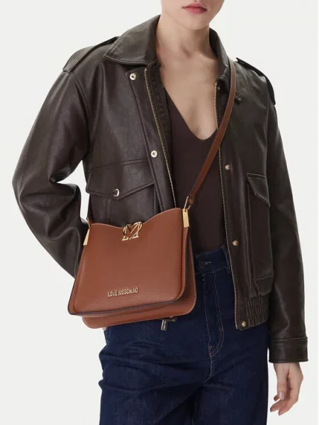 Torebka LOVE MOSCHINO brązowa