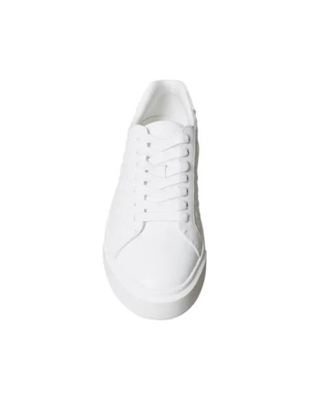 Sneakersy Calvin Klein z nadrukiem białe