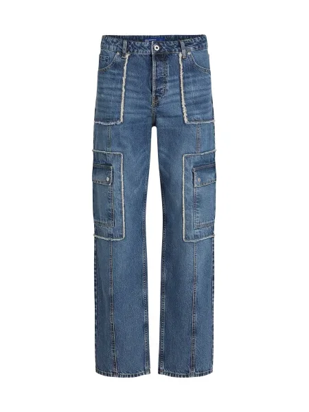 KARL LAGERFELD JEANS Džínsy RELAXED UTILITY denim modrá