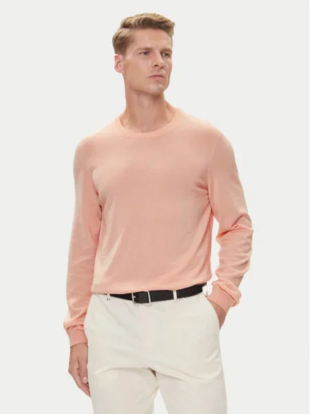 BOSS Pulover Leno-P roz