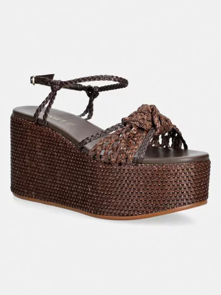 Twinset sandali rjava