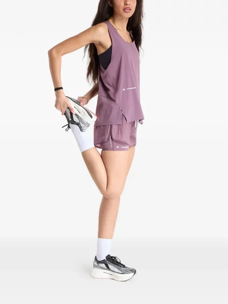 Lung rucsac Adidas alergare cu platformă roz