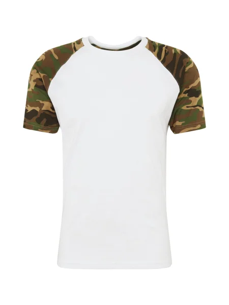 Urban Classics Tricou oliv maro alb