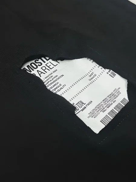 Tricou Mostly Heard Rarely Seen negru