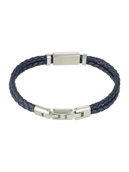 Emporio Armani Karkötő éjkék ezüst