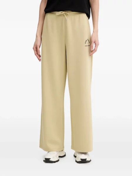 Pantaloni Karl Lagerfeld cu imagine alergare cu cordon