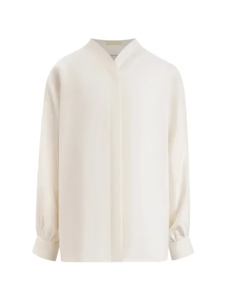 Jedwabna jedwabna bluzka 12 Storeez