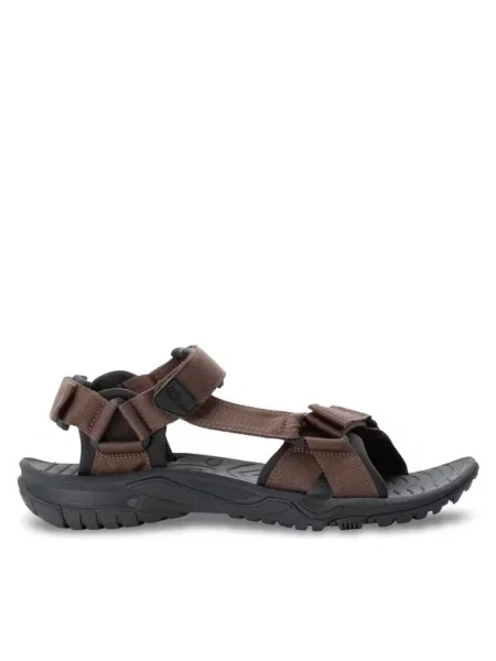 Jack Wolfskin Sandály Lakewood Ride Sandal M hnědá