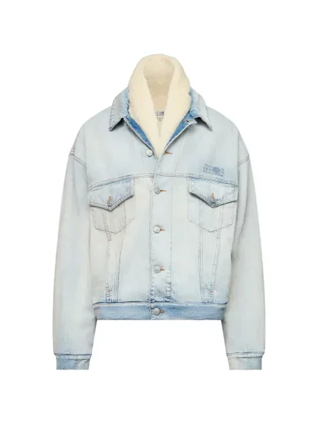 Džínsová bunda Mm6 Maison Margiela modrá