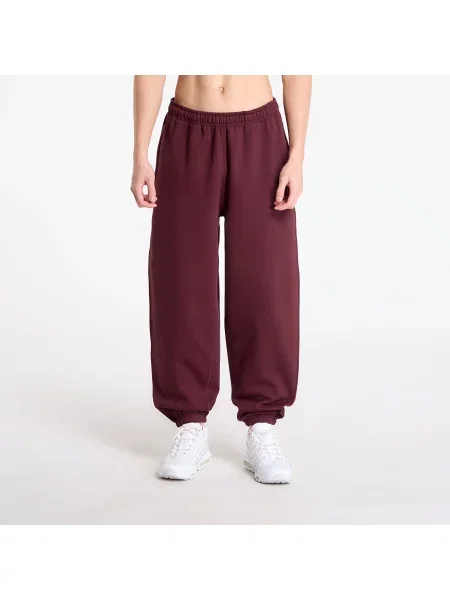 Fleecové kalhoty Nike bílé