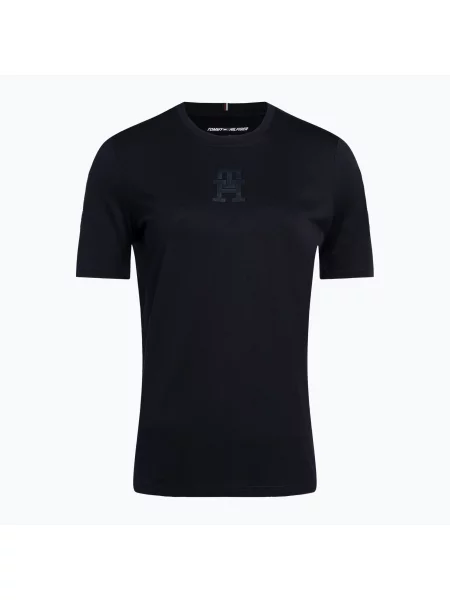 Tommy Hilfiger tréninkové tričko Regular Th Monogram blue modré