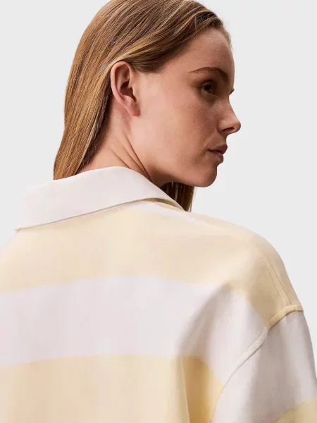 Джинсовое платье Calvin Klein Jeans в полоску