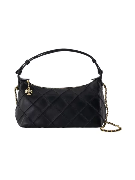 Torebka Tory Burch skórzana czarna