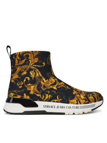 Polokozačky Versace Jeans Couture černé
