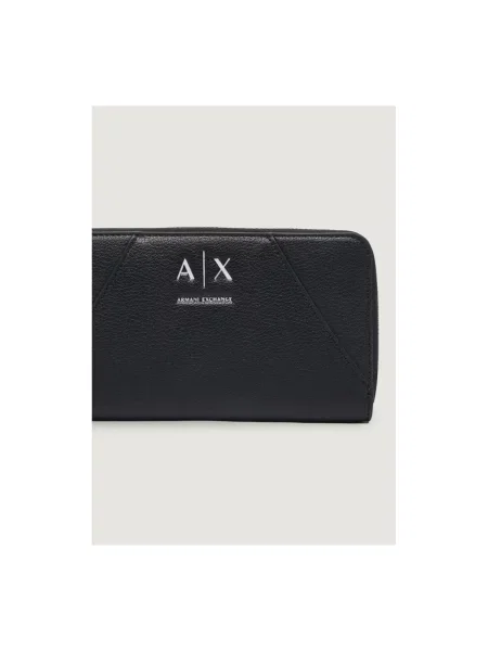 Portofel Armani Exchange din piele negru