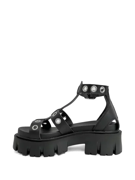 Sandale Altercore cu platformă negru