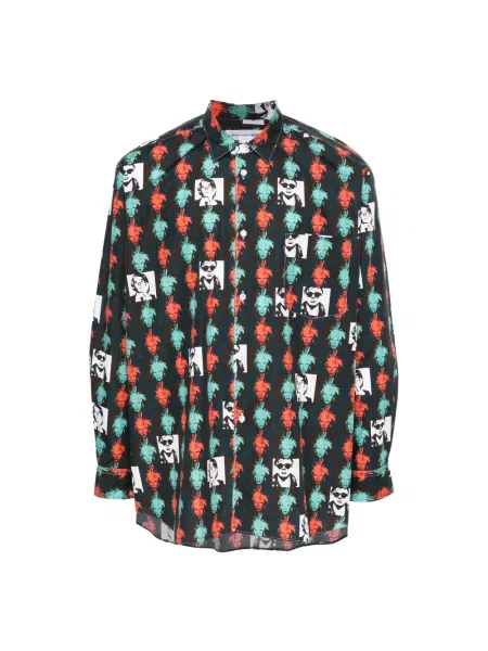 Koszula Comme Des Garcons z nadrukiem
