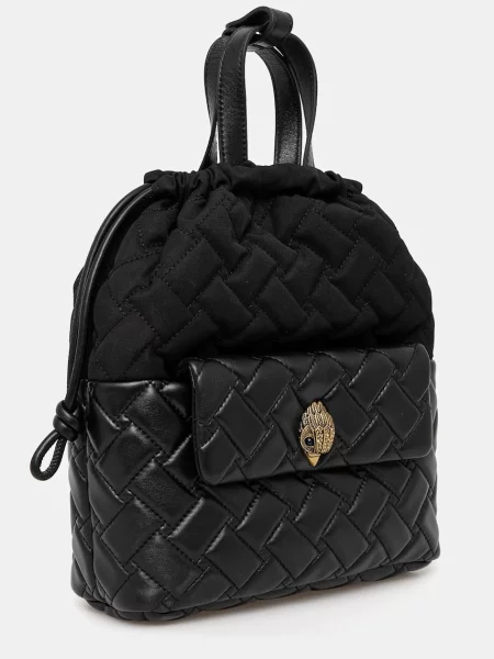 Plecak Kurt Geiger London skórzany czarny