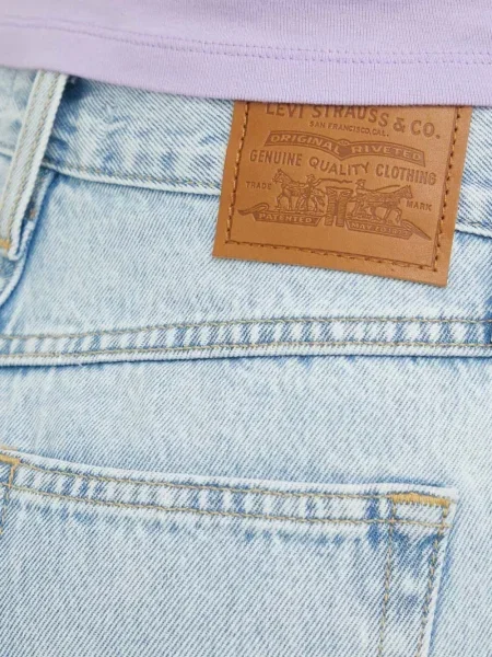 Blugi Levi's® cu 5 buzunare cu talie înaltă albastru