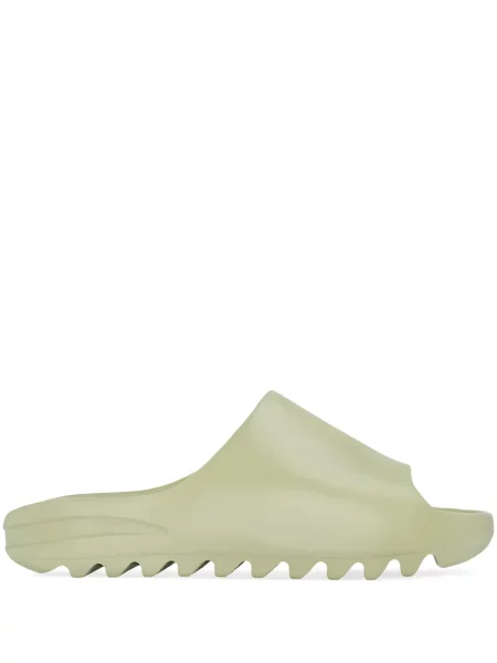 Papuci Adidas Yeezy verde