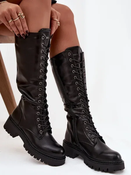 Botine Boto negru