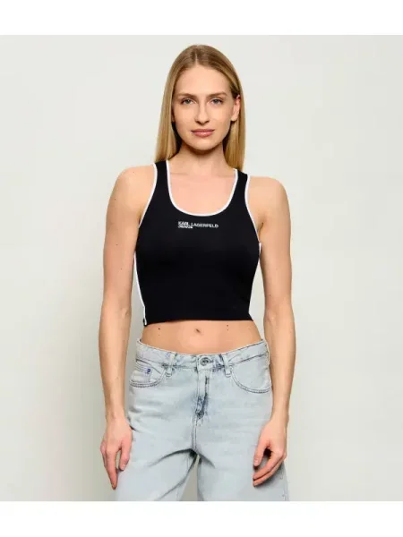 Karl Lagerfeld Jeans Top negru