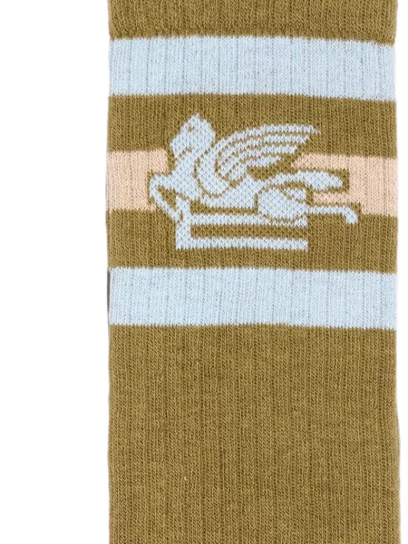 Skarpety dziecięce Etro zielone
