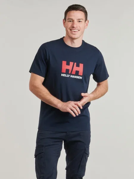 Tričko Helly Hansen s autogramom modrá