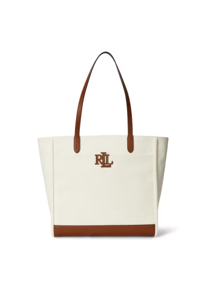 Torebka LAUREN RALPH LAUREN beżowa