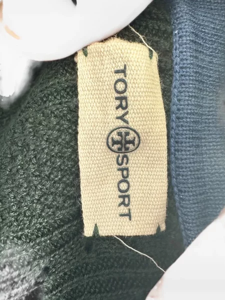 Scurt top Tory Burch verde