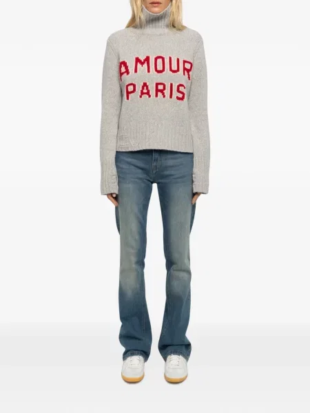 Pulover Zadig&voltaire de lână gri