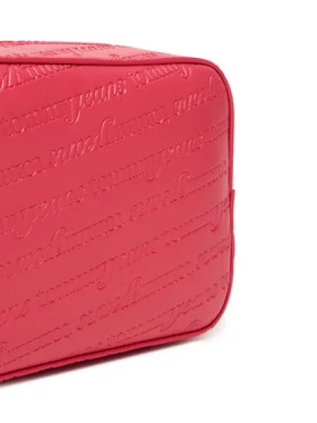 Tommy Jeans Kabelka Tjw Must Aop Camera Bag Bordová ružová