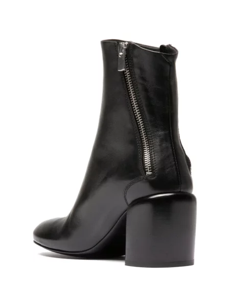 Botine Officine Creative din piele negru